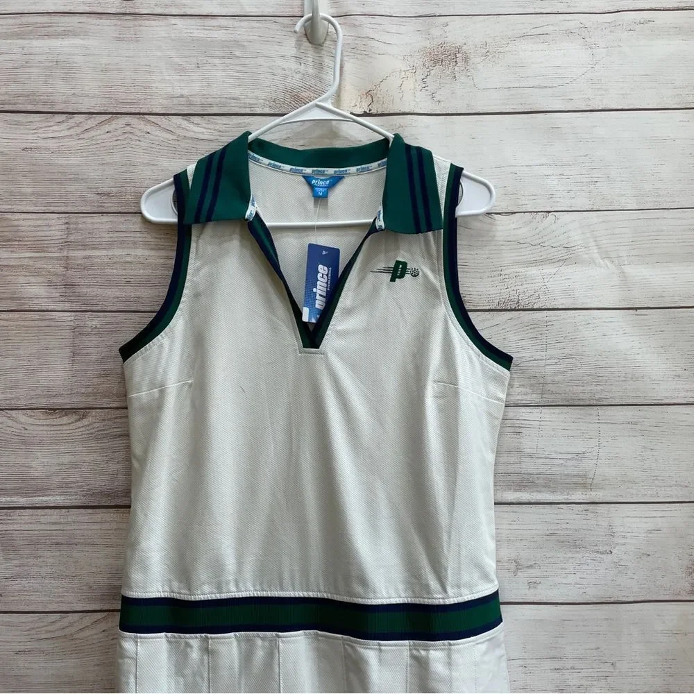 NEW WITH TAGS PRINCE COLLARED‎ AND PLEATED PICKLEBALL DRESS - Picture 4 of 7